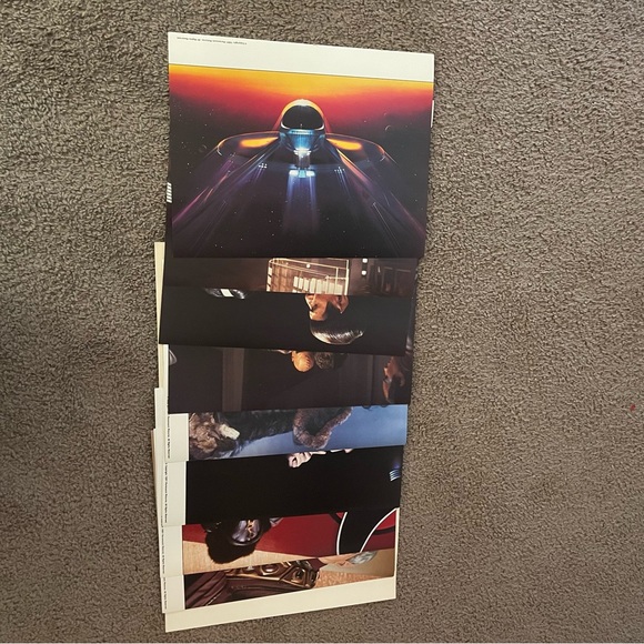 Vintage Star Trek VI Movie Cards Posters - Picture 3 of 3